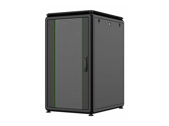 Lanview by Logon RDL20U68BL Netzwerkschrank 20U 600 x 800 mm Schwarz