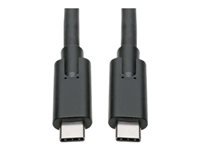 Eaton Tripp Lite Series USB-C Cable (M/M) - USB 3.2, Gen 1 (5 Gbps), 5A Rating, Thunderbolt 3 Compatible, 6 ft. (1.83 m)