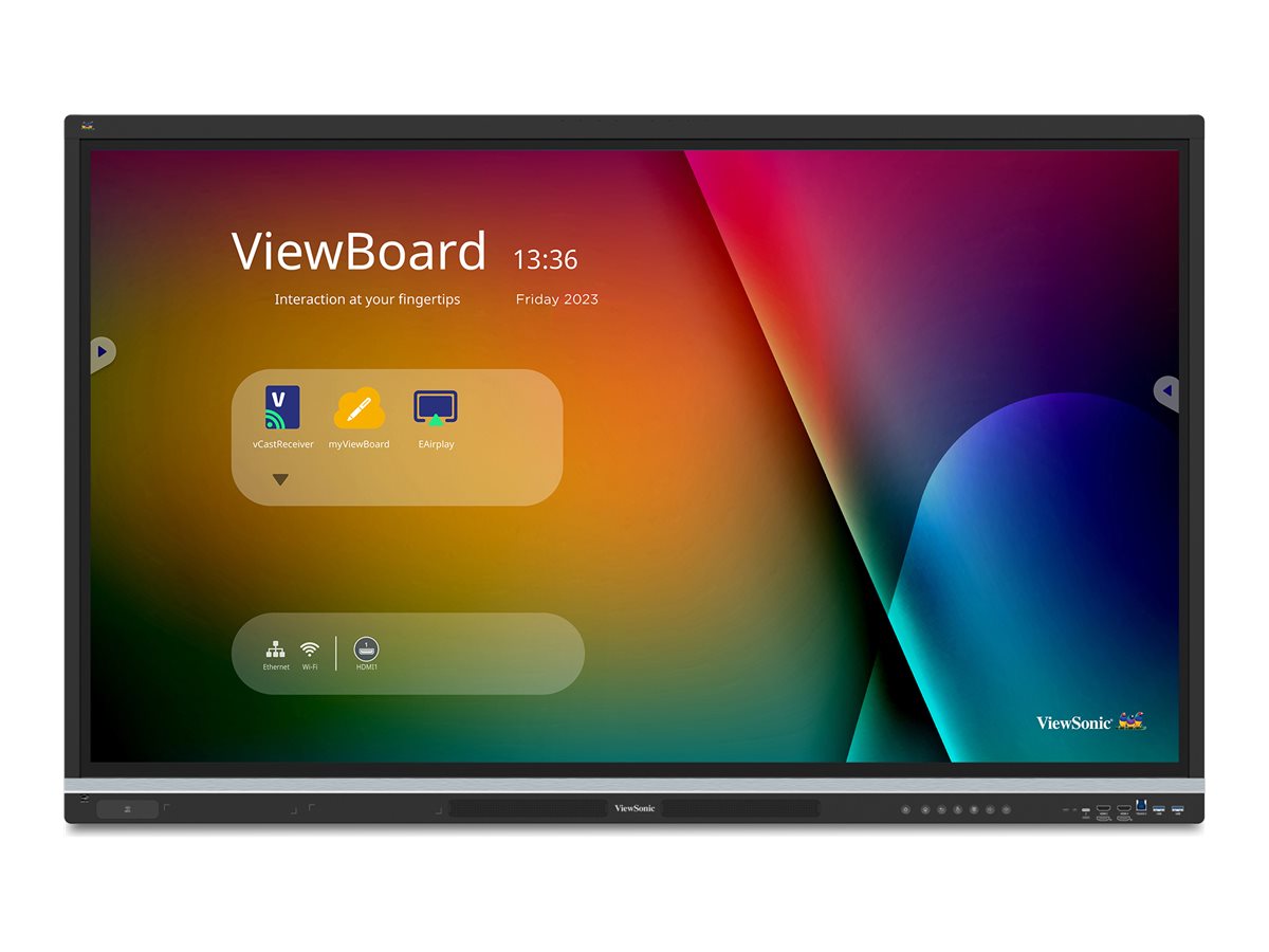 55 VIEWBOARD 4K INTERACTIVE FLAT PANEL 3840 X 2160 RESOLUTION