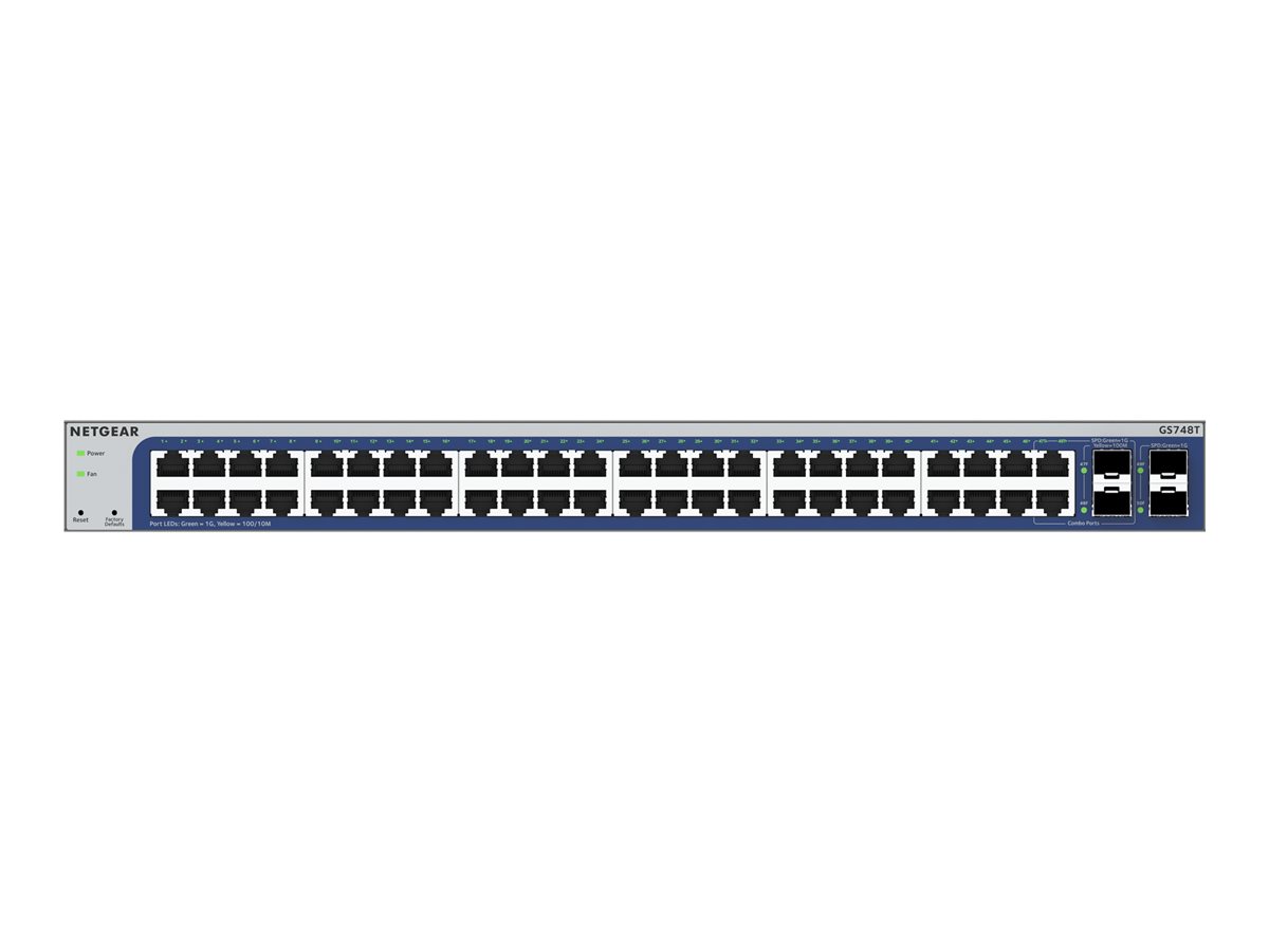NETGEAR GS748T - V6 -...