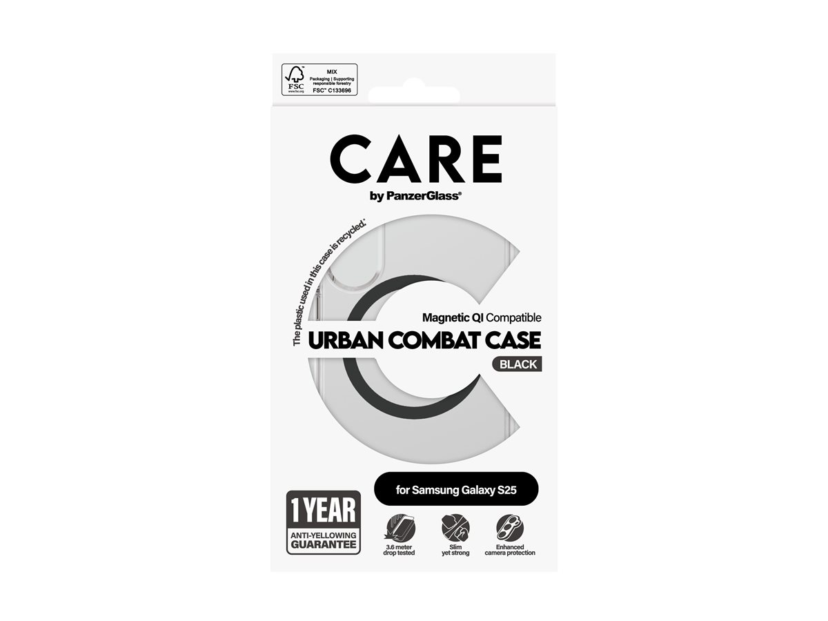 PanzerGlass CARE Samsung Galaxy S25 Urban Combat Black QI – foto 5