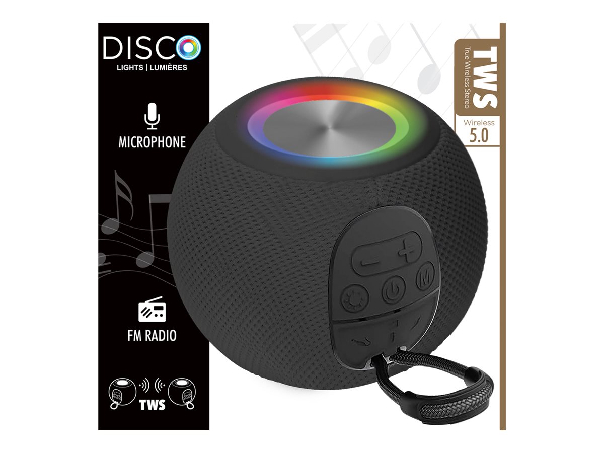 Escape Platinum Portable Wireless Speaker - Black - SPBT3743