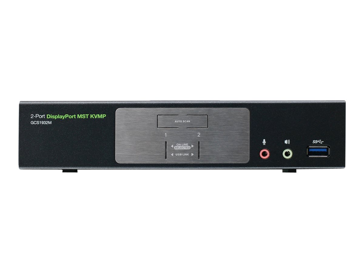 IOGEAR 2-Port 4K Dual Video DisplayPort KVMP Switch and RS-232