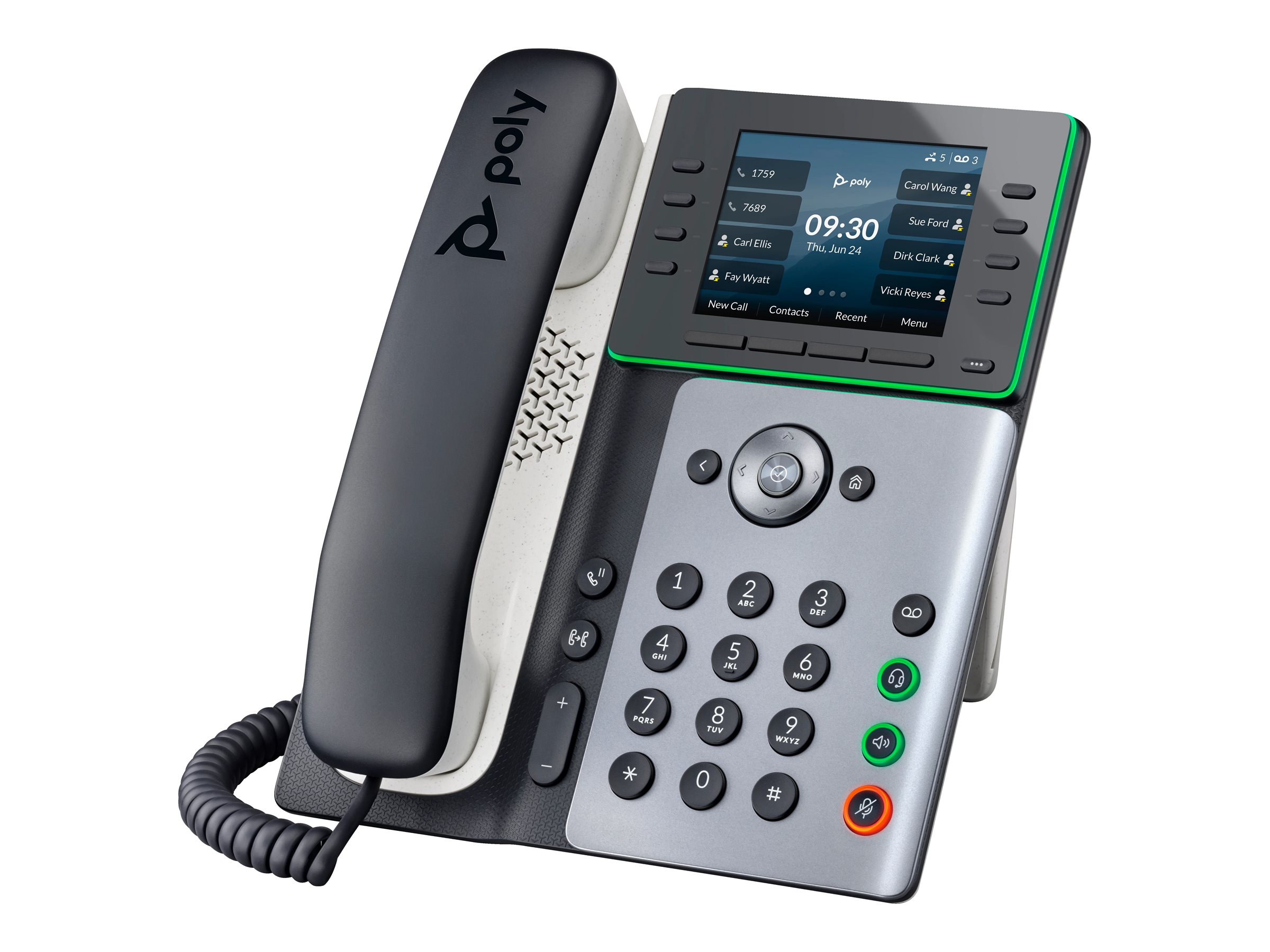 Poly Edge E320 - VoIP phone with caller ID/call waiting