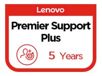 Lenovo Premier Support Plus Upgrade - prodloužená dohoda o službách - 5 let - na místě