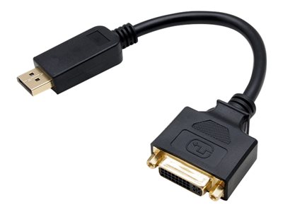 AddOn 8in DisplayPort to DVI-I Adapter Cable