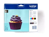 INK CARTRIDGE LC-123VALBP VALUEBLISTER 1 PACK BKCMY