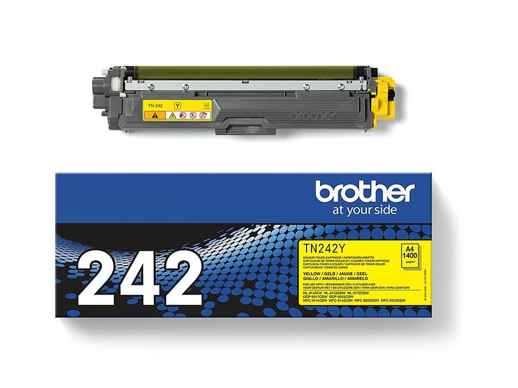 Brother TN242Y - žlutá - originální - kazeta s barvivem – foto 2