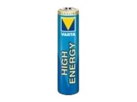 Varta High Energy AAA type Standardbatterier 1220mAh