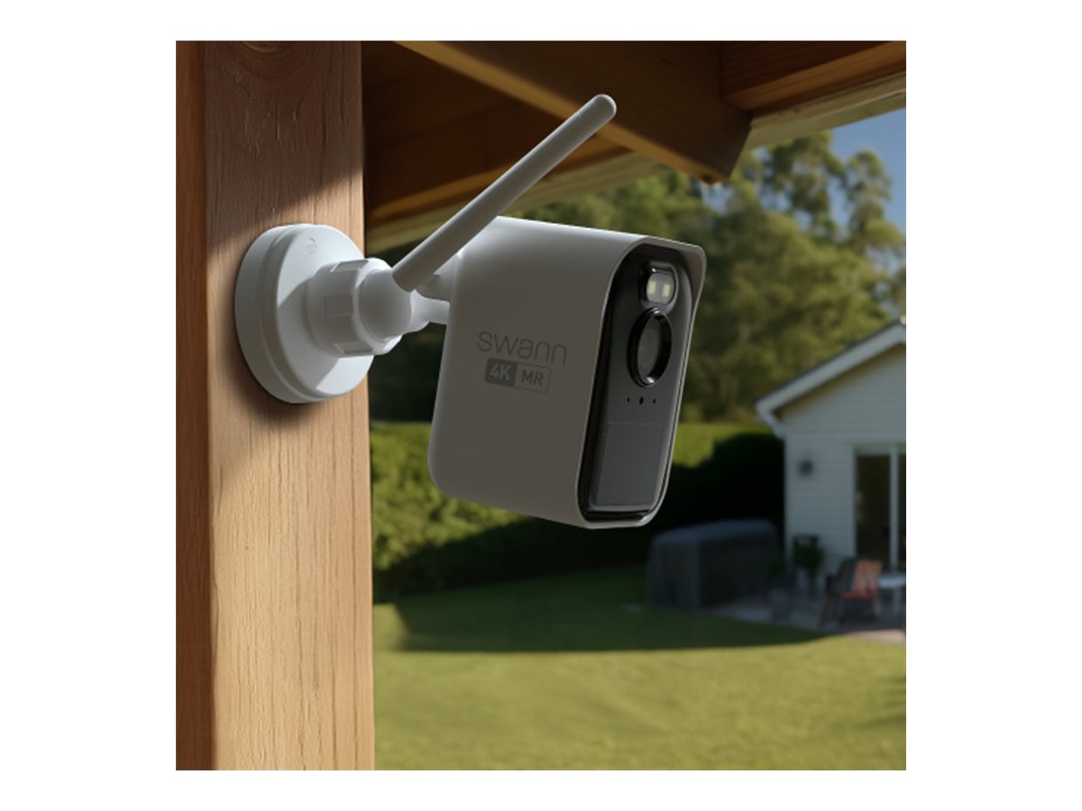 Swann MaxRanger4K SWNVK-MRMINISD4 NVR + camera(s) wireless (Wi-Fi) AC powered solar battery Usage / lifestyle Right-angle 72740