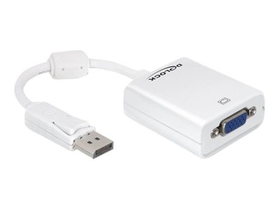 DELOCK Adapter Displayport-St > VGA-Bu - 61766