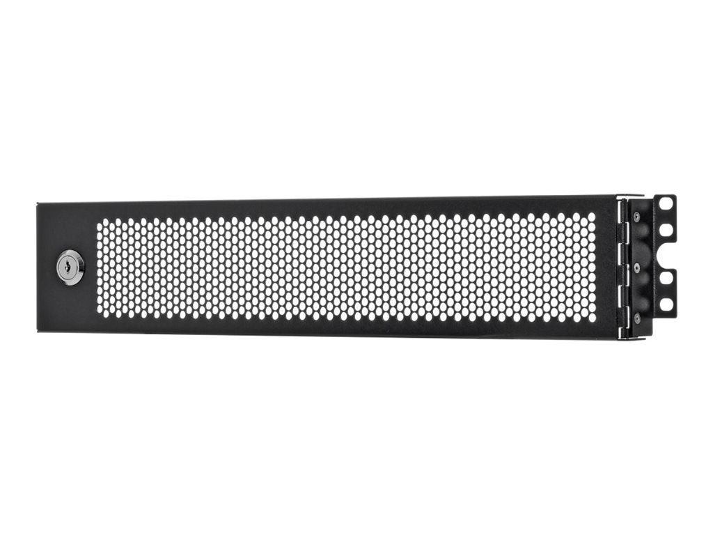 Eaton Tripp Lite Series Hinged Standoff Security Cage for Rack Equipment, 2U, Front
