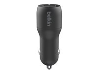 BELKIN Chargeur voiture 2x USB A + cable