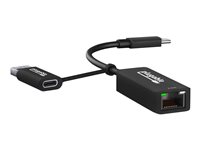 Plugable 2.5G USB C and USB to Ethernet Adapter, 2-in-1 Adapter