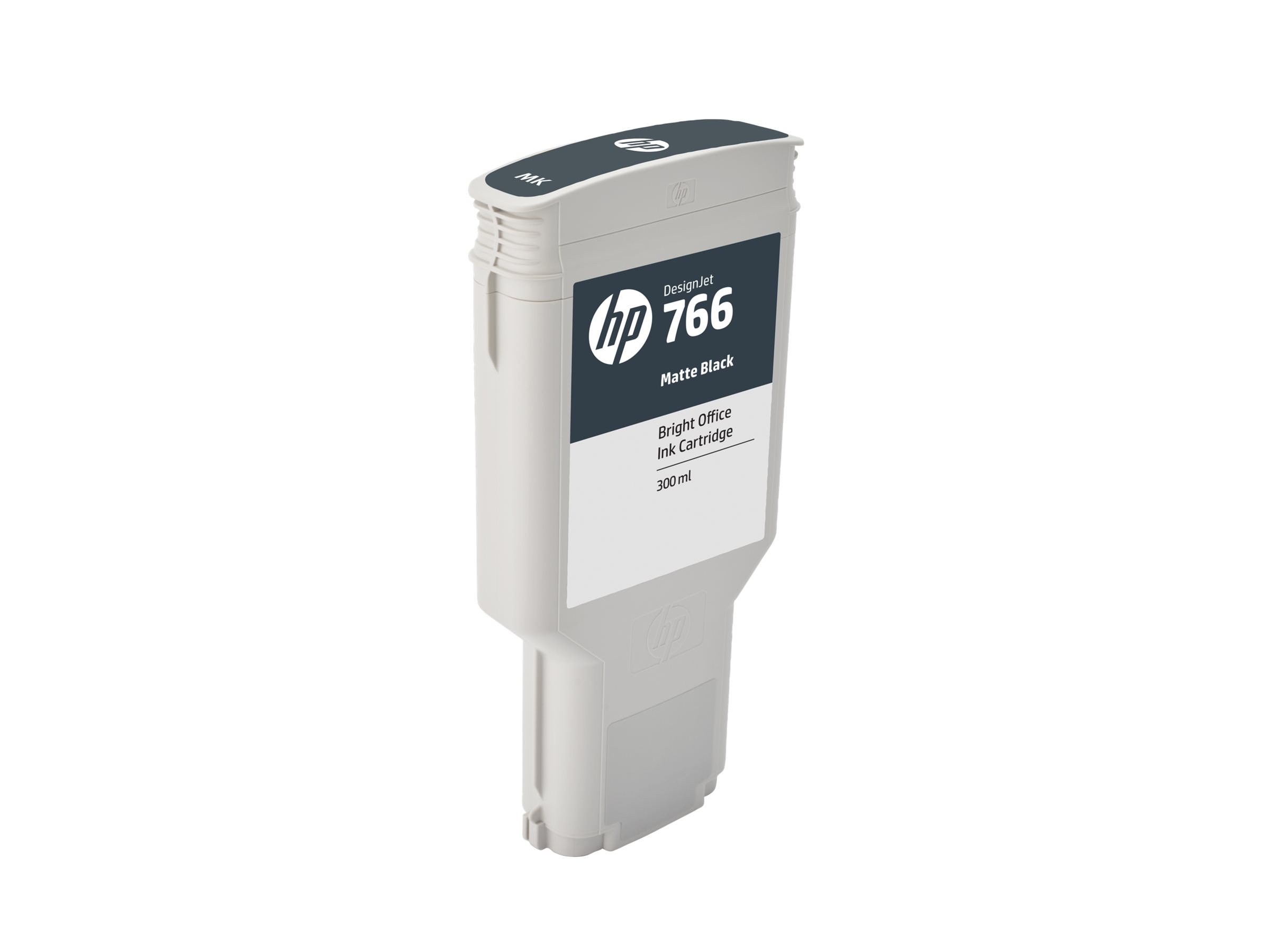 HP 766 cyan original DesignJet ink Product shot Left-angle 79901