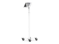 Compulocks iPad Pro M4 11" (2024), Apex Enclosure Rolling Cart - Rise Freedom mounting kit - for tablet - white