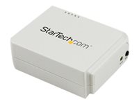 StarTech.com StarTech.com 1-Port Wireless N USB 2.0 Network Print Server - 10/100 Mbps Ethernet USB Printer Server Adapter - Windows 10 - 802.11 b/g/n (PM1115UW)