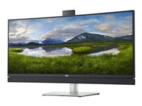 Dell 34 Video Conferencing Monitor C3422WE - LED-skärm - böjd - 34.14' - med 3-års grundläggande avancerat utbyte