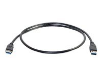 C2G 3.3ft USB Cable - USB A to USB A Cable - USB 3.0 Cable - M/M