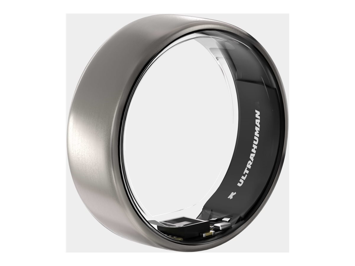 Ultrahuman Ring AIR Smart Ring - Size 7 - Raw Titanium