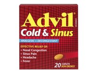 Advil Cold & Sinus Caplets - 20's