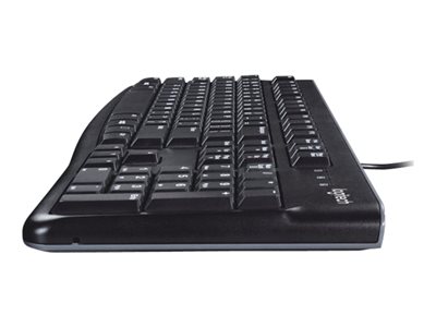 LOGI K120 Corded Keyboard black FRA