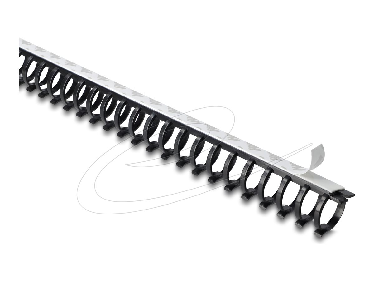 Delock kabelovod - flexible self-adhesive screwable
