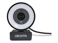 DICOTA Ringlight 2592 x 1944 Webcam Med ledning 