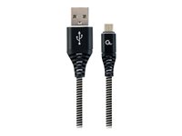 Cablexpert Premium USB 2.0 USB-kabel 1m Sort Hvid