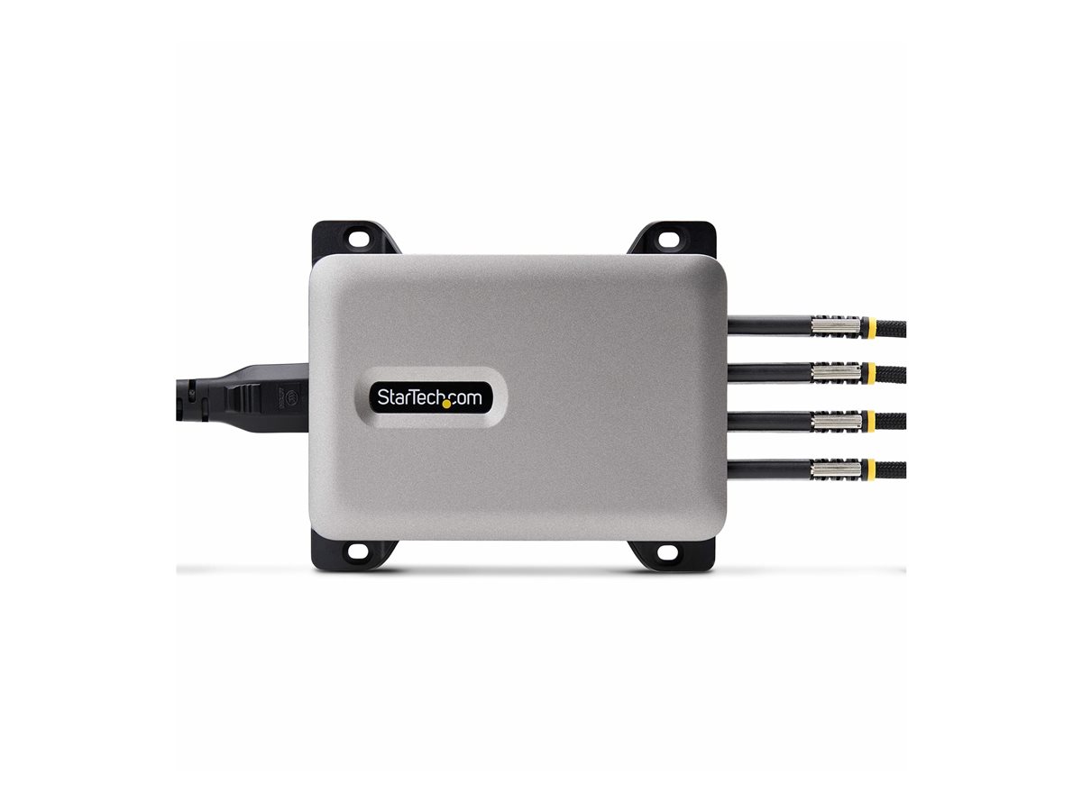 StarTech .com 4-Port USB-C Charger, 240W Total, Single Port 140W EPR