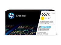 HP 657X LJ Toner Cartouche Jaune HY