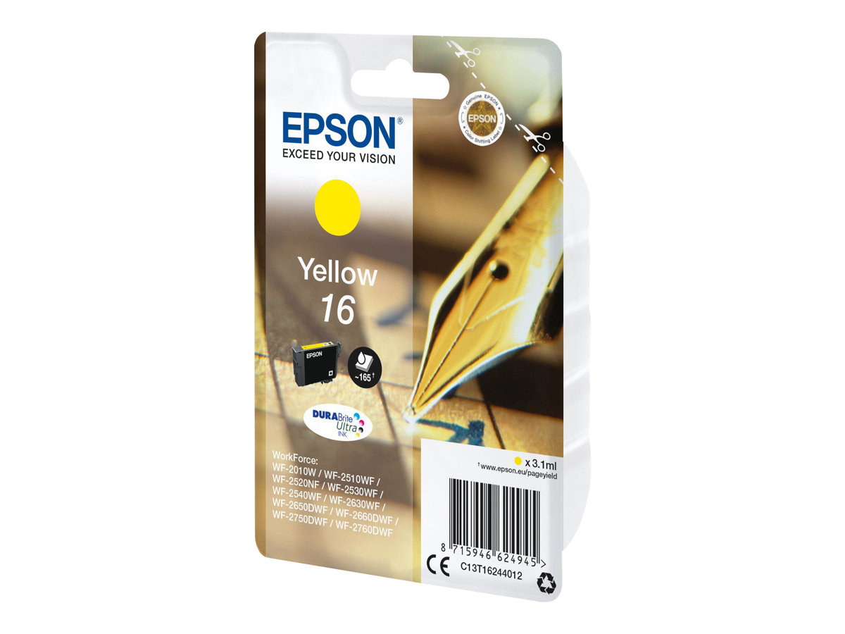 Epson 16 - žlutá - originální - inkoustová cartridge – foto 2