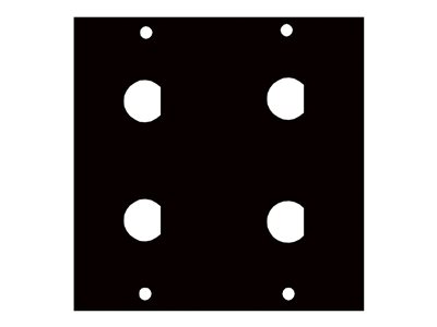 UCP MODULE, FOUR 1/2IN  BNC PUNCHOUTS