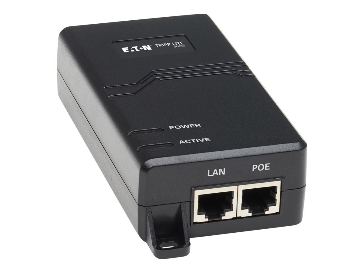 Eaton Tripp Lite Series Gigabit PoE+ Midspan Active Injector