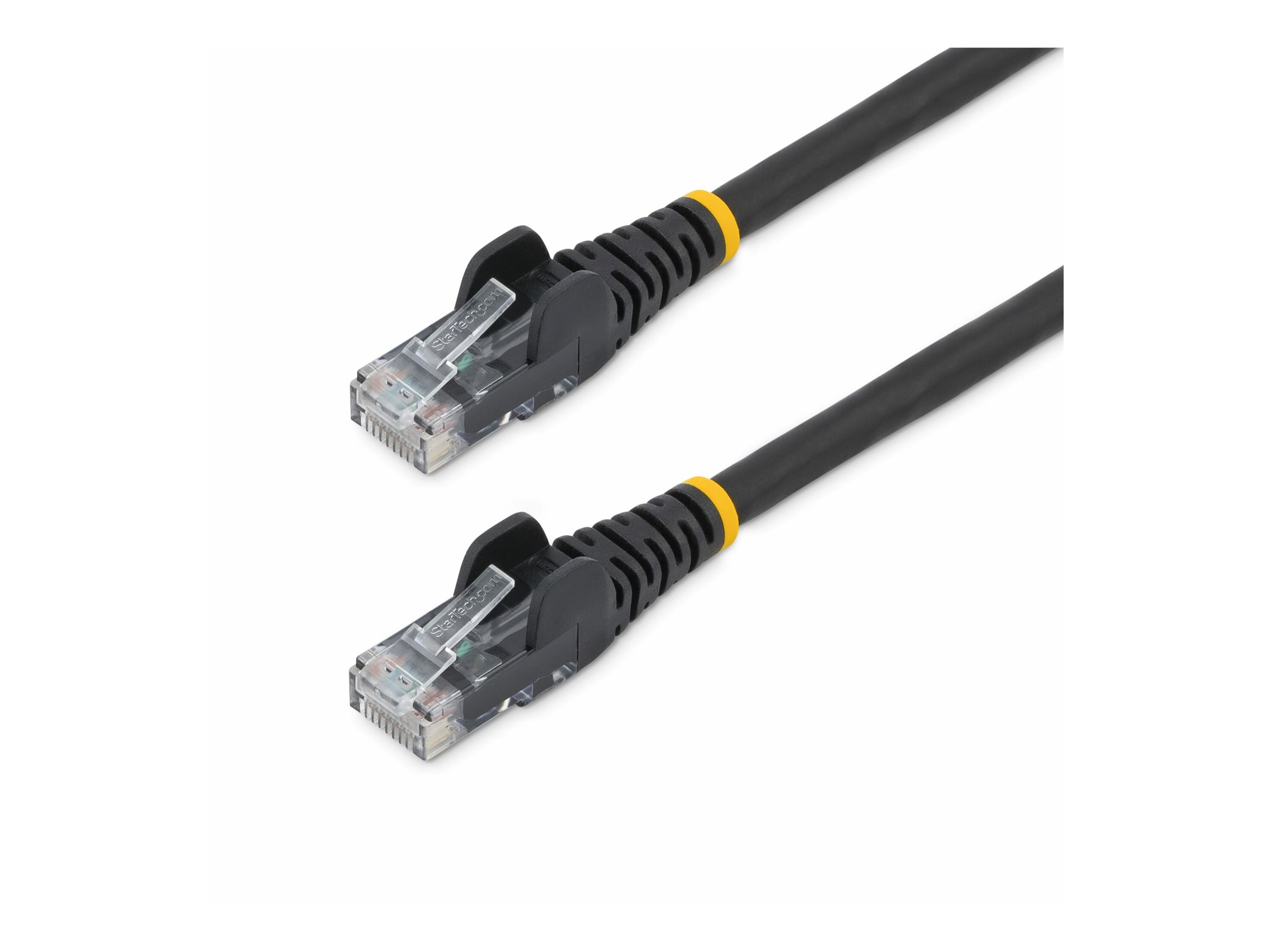 Startech 30ft (9m) LSZH CAT6 Ethernet Cable, 10 Gigabit Snagless RJ45 100W PoE Patch Cord, CAT 6 10GbE UTP Network Cable w/Strain Relief, Black ETL/Low Smoke Zero Halogen