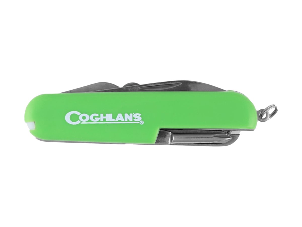 Coghlan's Camp Multifunction Knife - Lime Green