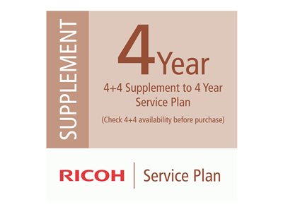 4+4 Supplement to 4 Year Service Plan