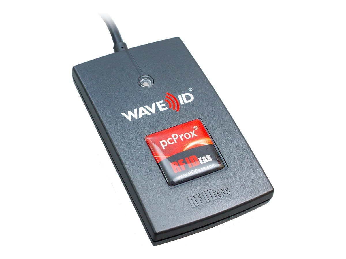 rf IDEAS WAVE ID Solo Keystroke HID Black Reader