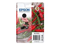 Epson 503XL Singlepack Sort 550 sider Blæk C13T09R14010