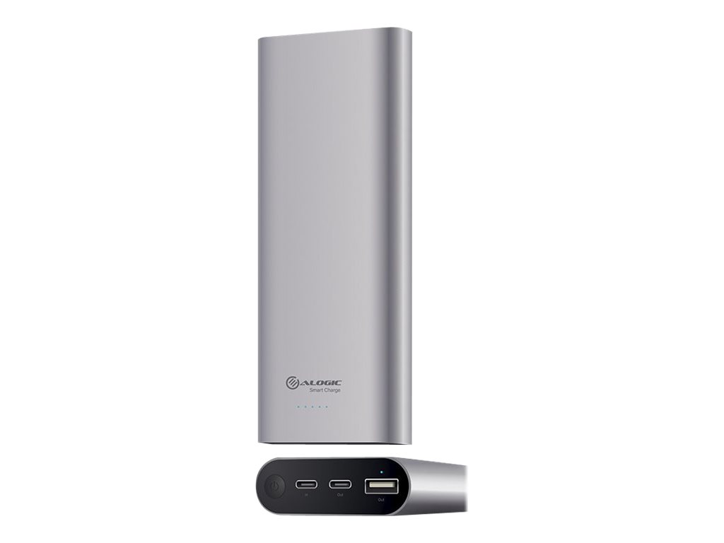 ALOGIC Prime Series power bank Li-Ion USB 24 pin Product shot Front 79650