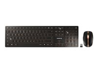 CHERRY DW 9000 SLIM Tastatur og mus-sæt Trådløs
