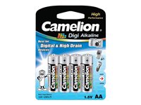 Camelion Digi Alkaline AA type Standardbatterier 2800mAh
