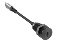 VivoLink USB 3.2 Gen 2 USB Type-C kabel 30cm Sort 