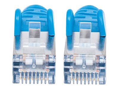 INT Netzwerkkabel Cat6A S/FTP 0,5m blau - 350723