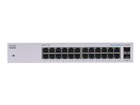 Cisco Business 110 Series 110-24T - switch - 24 ports - unmanaged - rack-mountable
