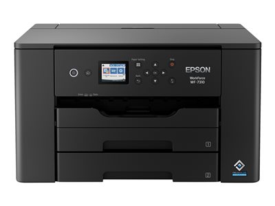 Epson WorkForce Pro WF-7310 - Printer - color - Duplex - ink-jet - A3 Plus - 4800 x 2400 dpi - up to 25 ppm (mono) / up to 12 ppm (color) - capacity: 500 sheets - USB 2.0, LAN, Wi-Fi(n)