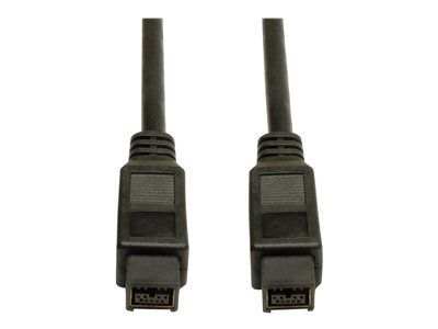 Tripp Lite 6ft Hi-Speed FireWire IEEE Cable-800Mbps with Gold Plated Connectors 9pin/9pin M/M 6'