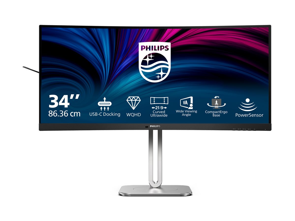Philips 34B2U5600C 5000 Series LED monitor curved Usage / lifestyle Front 72785