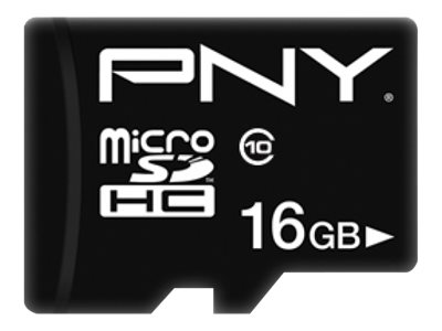 PNY Micro SD Card Performance Plus 16GB - P-SDU16G10PPL-GE