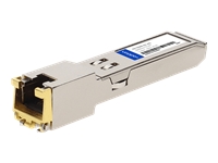 AddOn - Module transmetteur SFP (mini-GBIC) (équivalent à : Fortinet FN-TRAN-GC) - 1GbE - 10Base-T, 1000Base-TX, 100Base-TX 